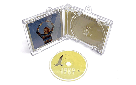 迷你CD唱片标簽：NFC音樂牆的新篇章