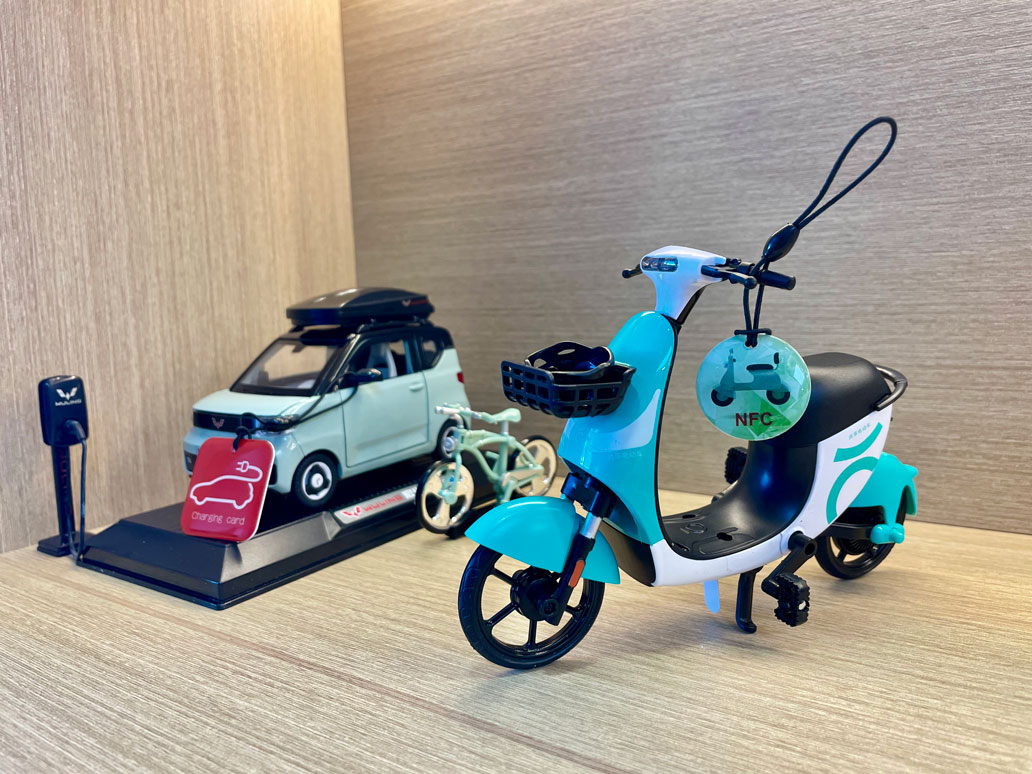 電動車NFC滴膠卡